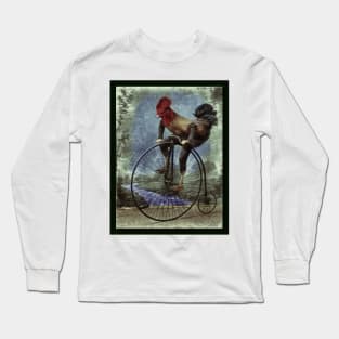 Red Rooster Bicycles Too Long Sleeve T-Shirt